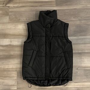 Altar'd State Black Puffer Vest